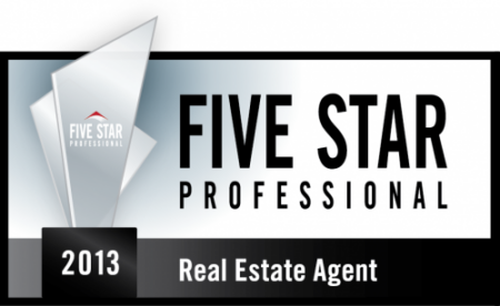 Larry Wood is a Five Star Real Estate Professional Award Winner