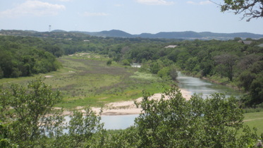 Medina River in Bandera River Ranch